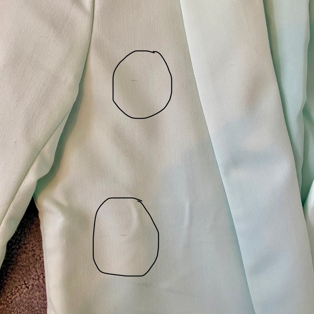 Mint Color Open Front Blazer - image 3